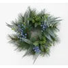 Blueberry Pine Eucalyptus Candle Ring - 12"