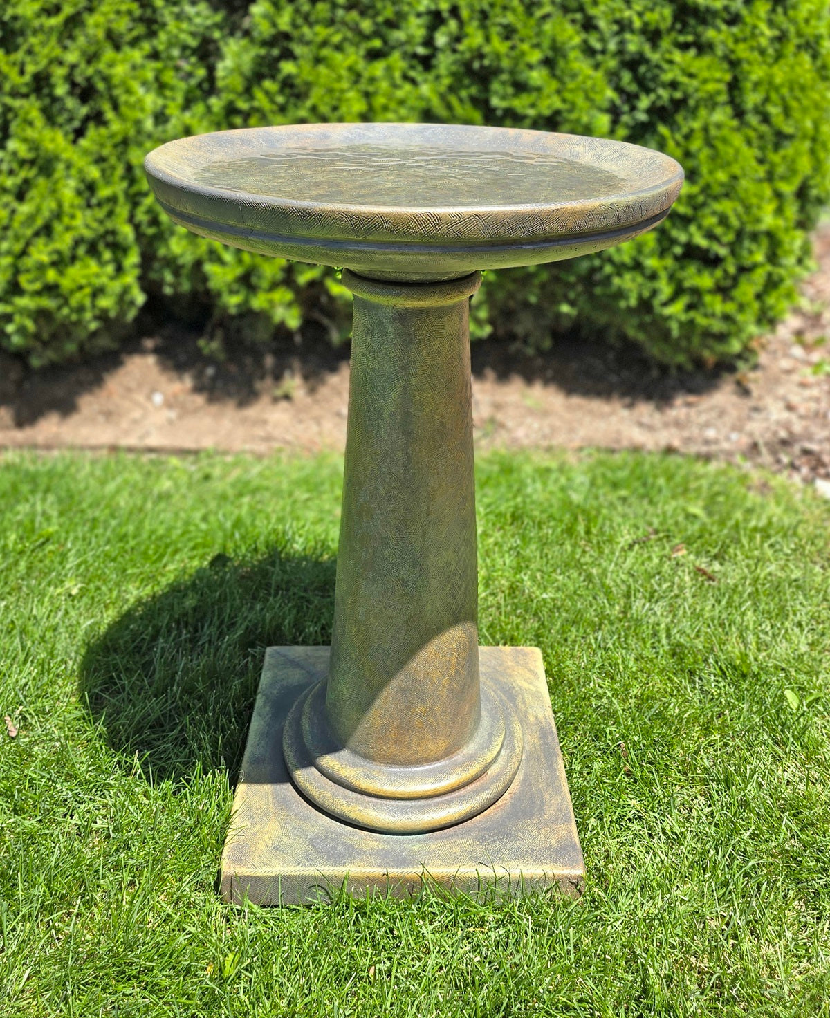 Modern Birdbath